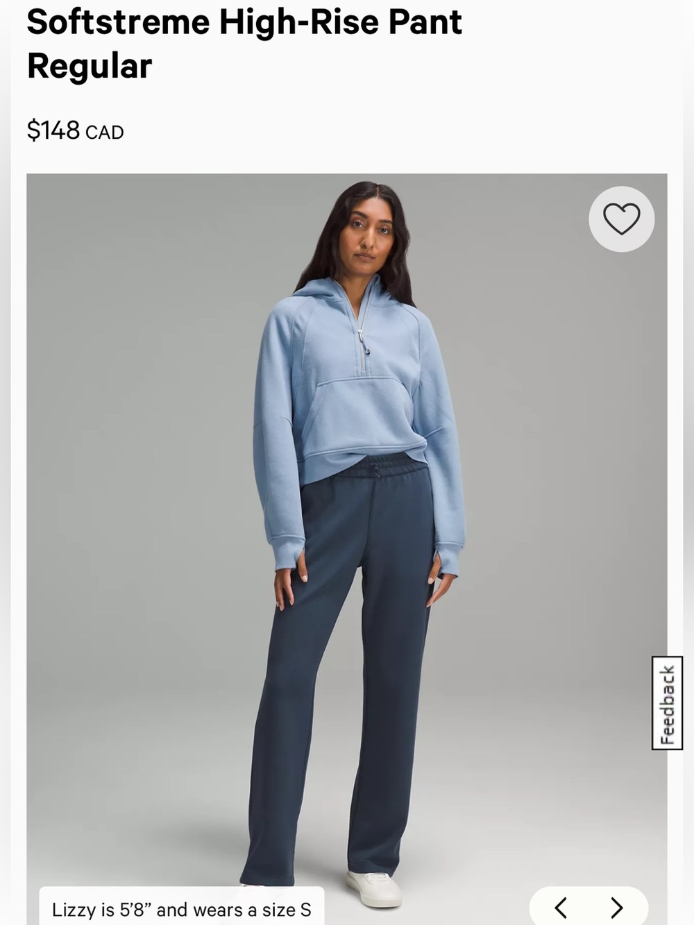 lululemon athletica softstreme wide leg pants